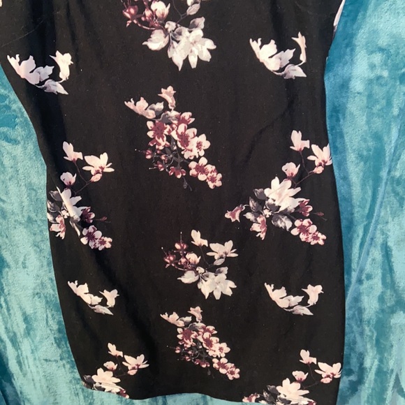 BUNDLE DISCOUNTS! Ladies Large Black Floral Ardene Dress - Picture 2 of 10